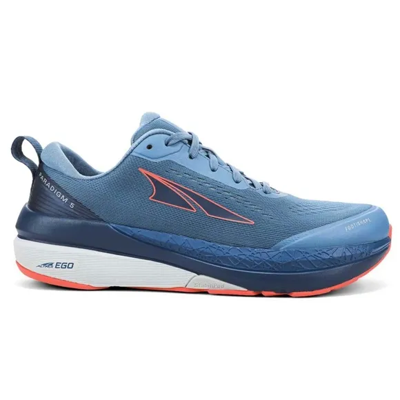 ALTRA Women’s Blue Coral Paradigm 5 Ego Midsole Stabilipod Running Sneaker Shoes