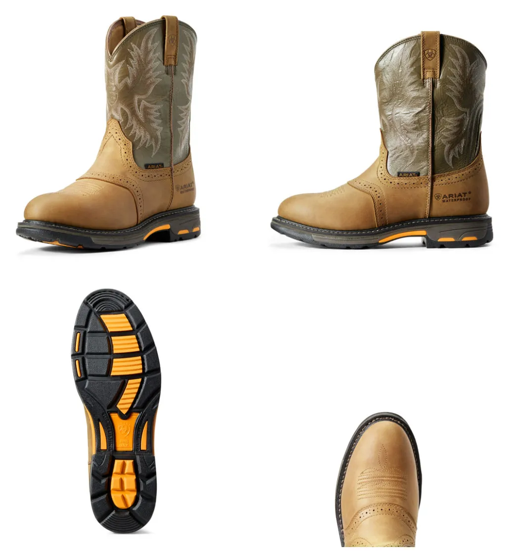 Ariat Mens WorkHog Waterproof Work Boot