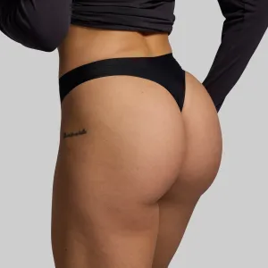 BP Seamless Thong (Black)