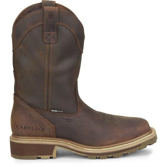 Carolina Men's Girder 11" Composite Toe Waterproof Work Boot - Tan - CA8540
