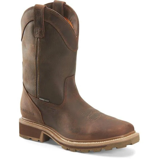 Carolina Men's Girder 11" Composite Toe Waterproof Work Boot - Tan - CA8540