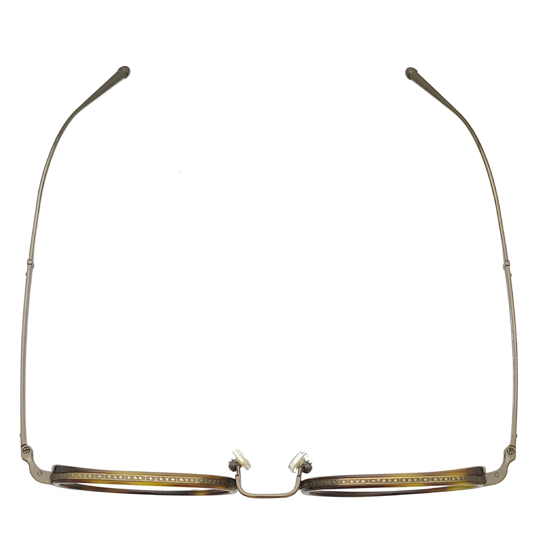 Elias Titanium Vintage Round Eyeglasses Frames