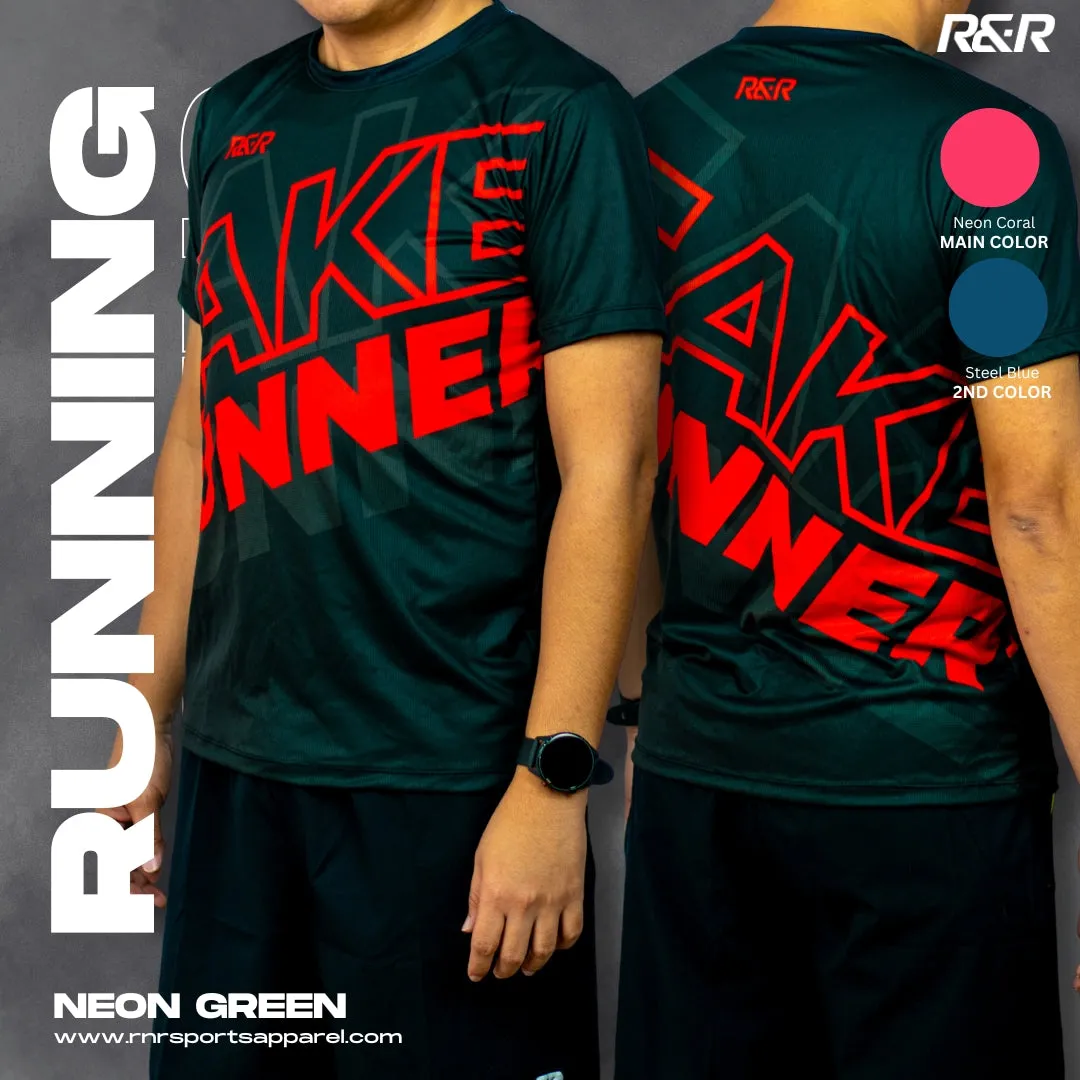 Fake Runner T-Shirt Neon Colors