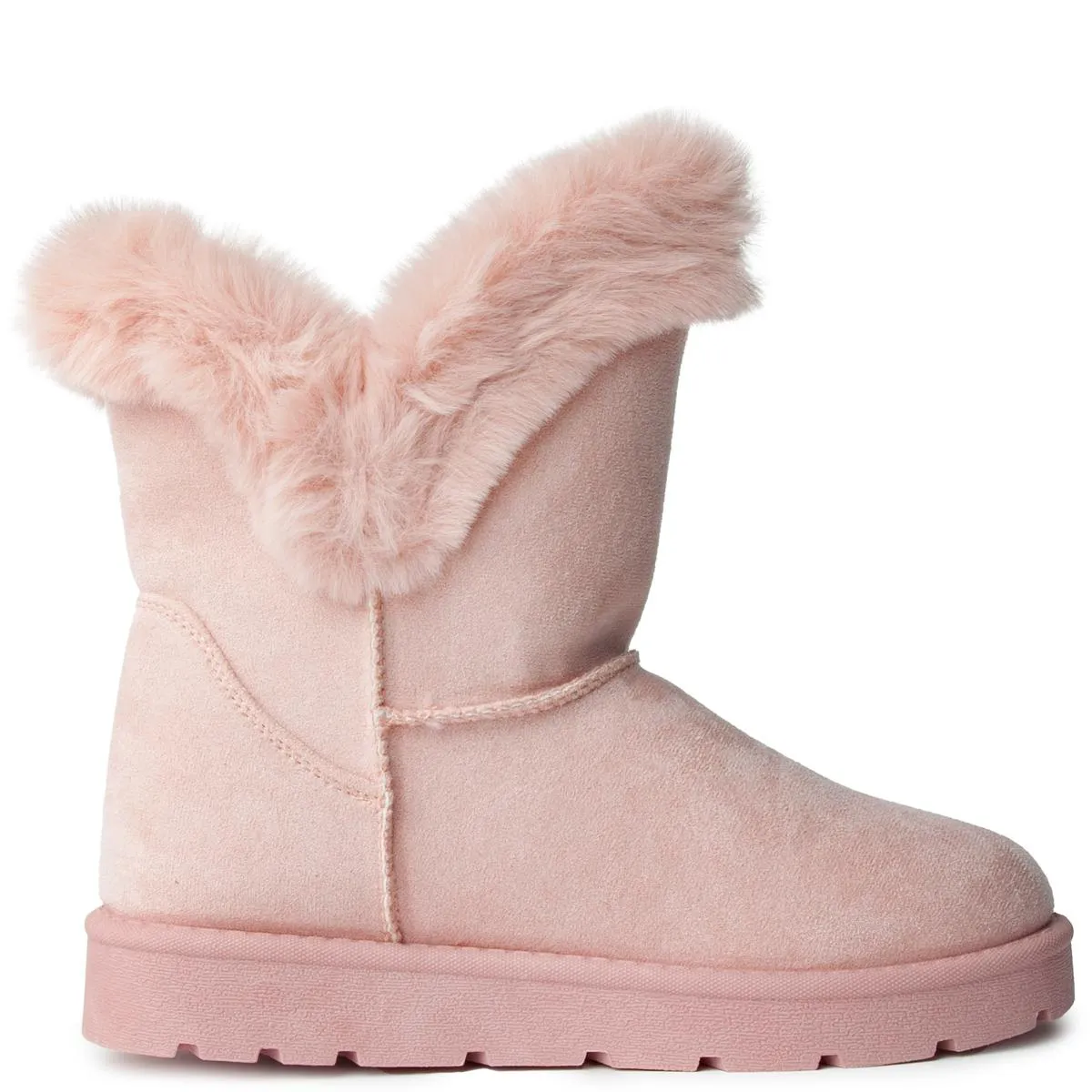 Frozen-73 Pink Fur Boots