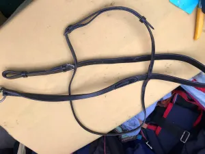 Full size black running martingale FREE DELIVERY