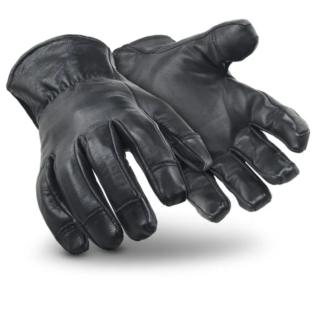 HexArmor 4046 Law Enforcement Leather Cut and Needle Resistant Tactical Glove