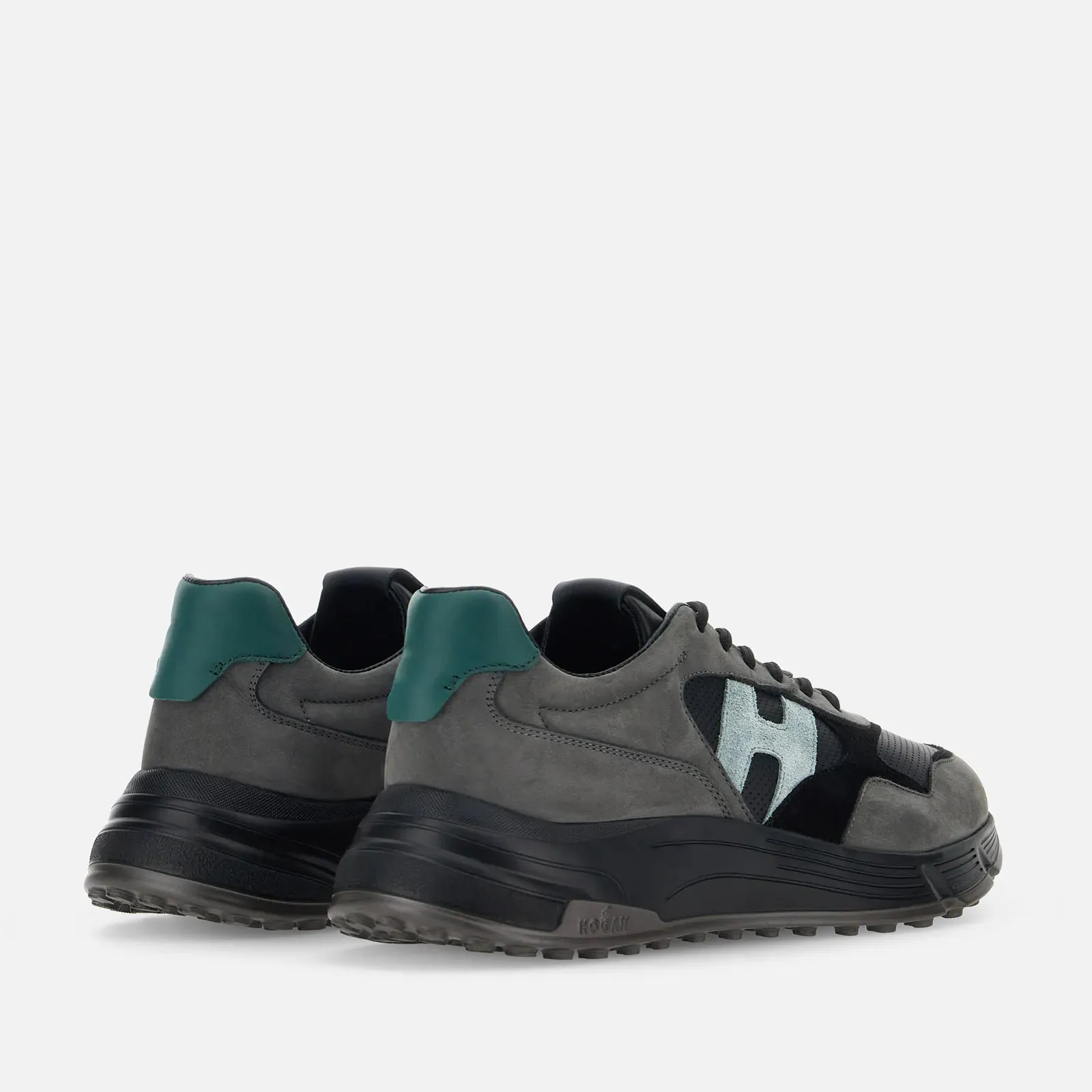 Hogan Hyperlight Sneakers - Grey/Light Blue