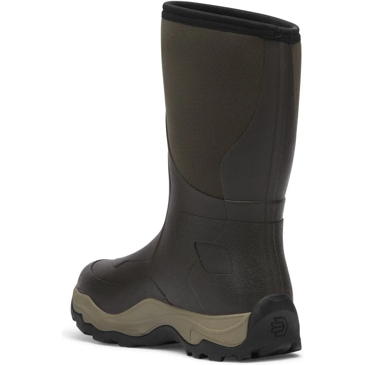 Lacrosse Men's Alpha Agility 12" WP Pull On Field Work Boot -Brown- 336880