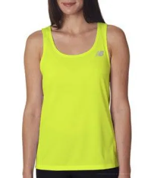 New Balance Singlet Yellow Womens