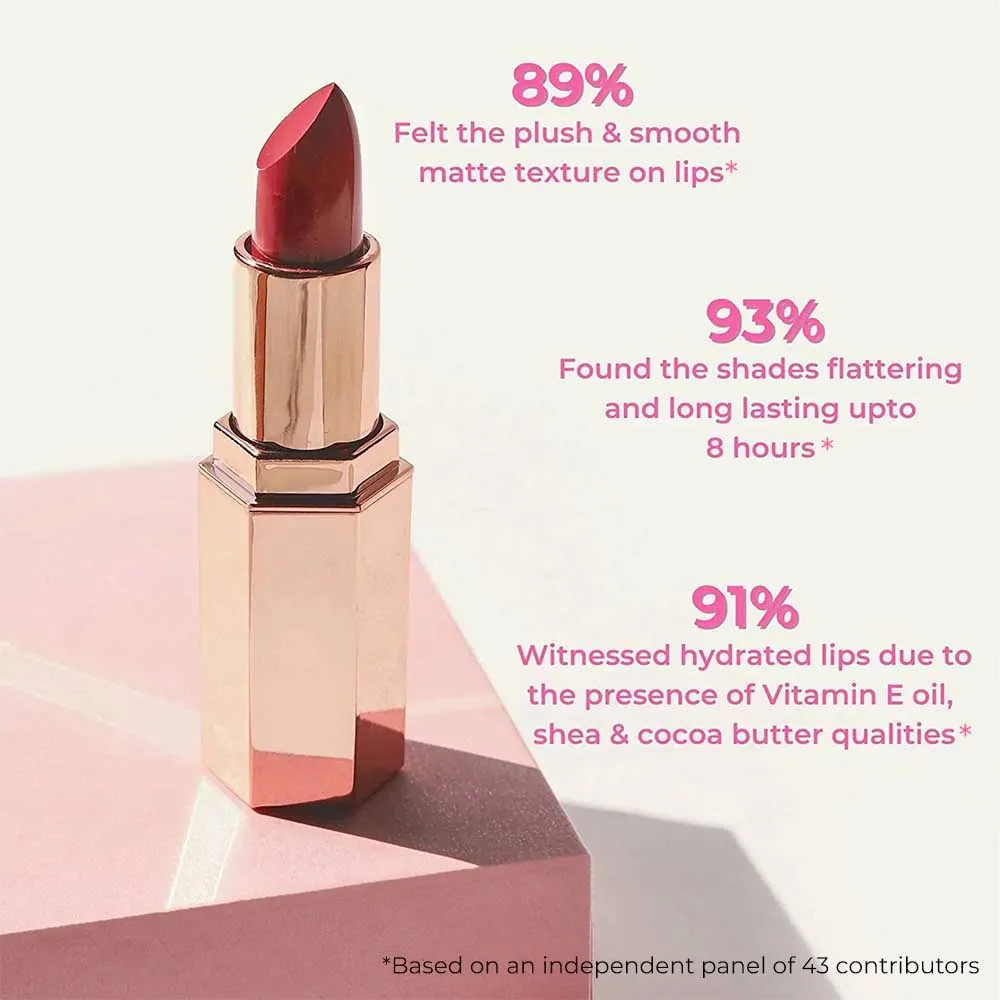Plush Matte Lipsticks - Comfortable & Long Lasting