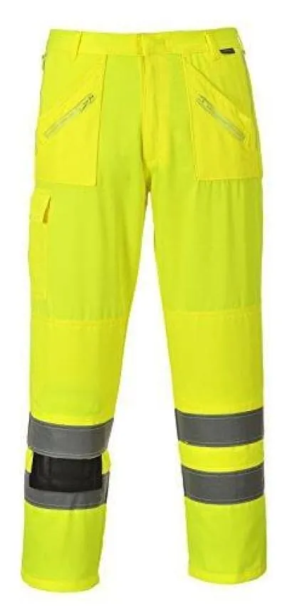 Portwest Hi-Vis Action Work Trouser - E061