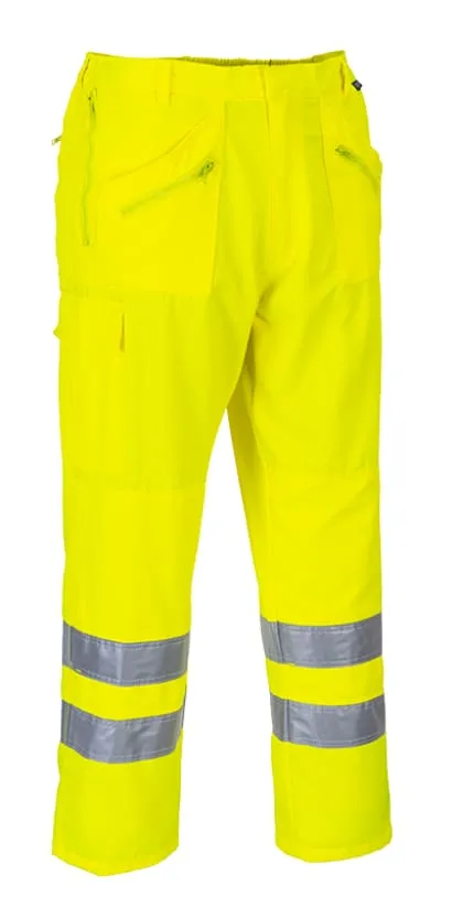 Portwest Hi-Vis Action Work Trouser - E061