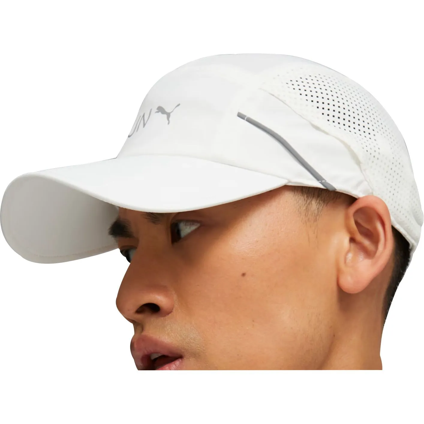 Puma Lightweight Running Cap - White