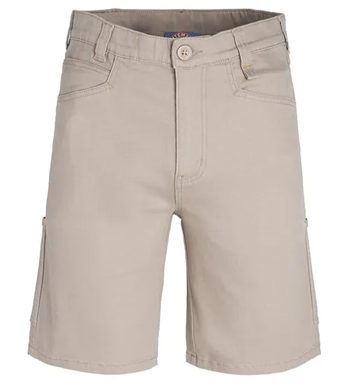 Ritemate RMX Flexible Fit Mid Leg Utility Short - Ink Navy & Tan