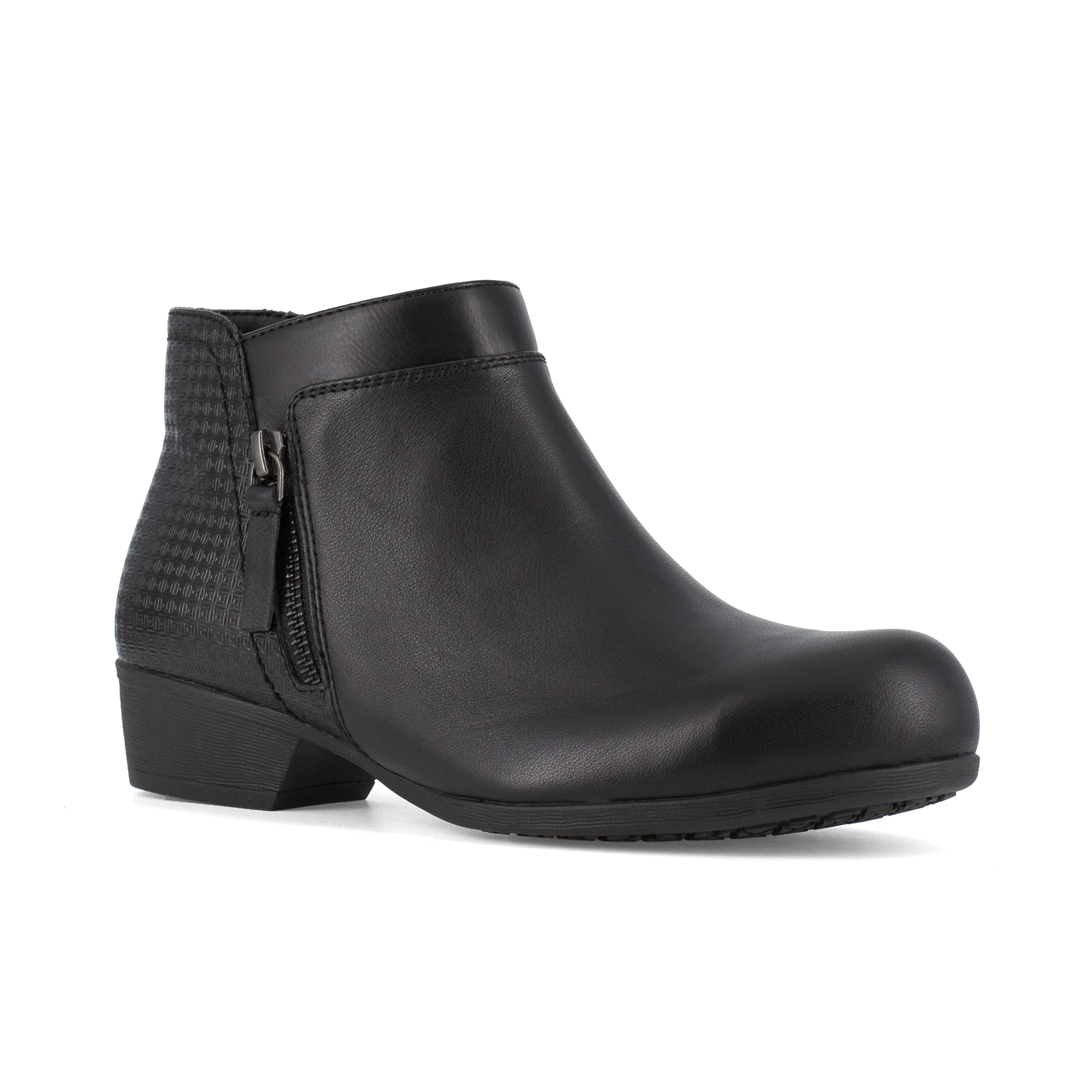 Rockport Women's Carly Alloy Toe Slip Resistant Work Boot - Black - RK751
