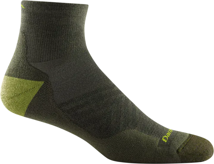 Run Quarter Ultra-Lightweight Running Sock w/ Cushion (Men's) - D1040M