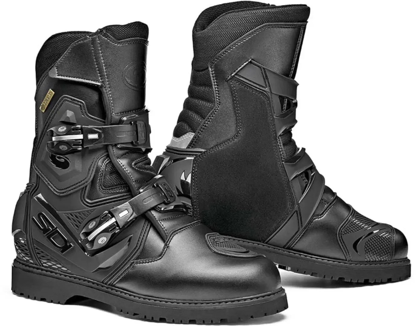 Sidi Mid Adventure 2 Gore-Tex Mid Short Motorcyle Boots- Black
