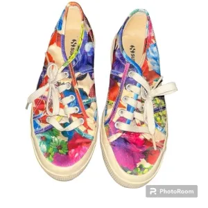 Superga Colorful Floral Hawaiian Floral Sneakers