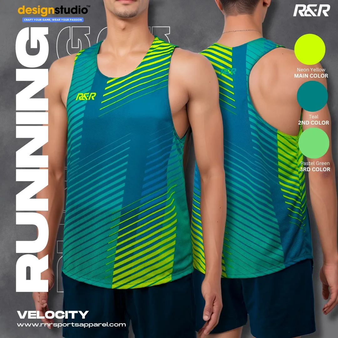 Velocity Neon Running Singlet
